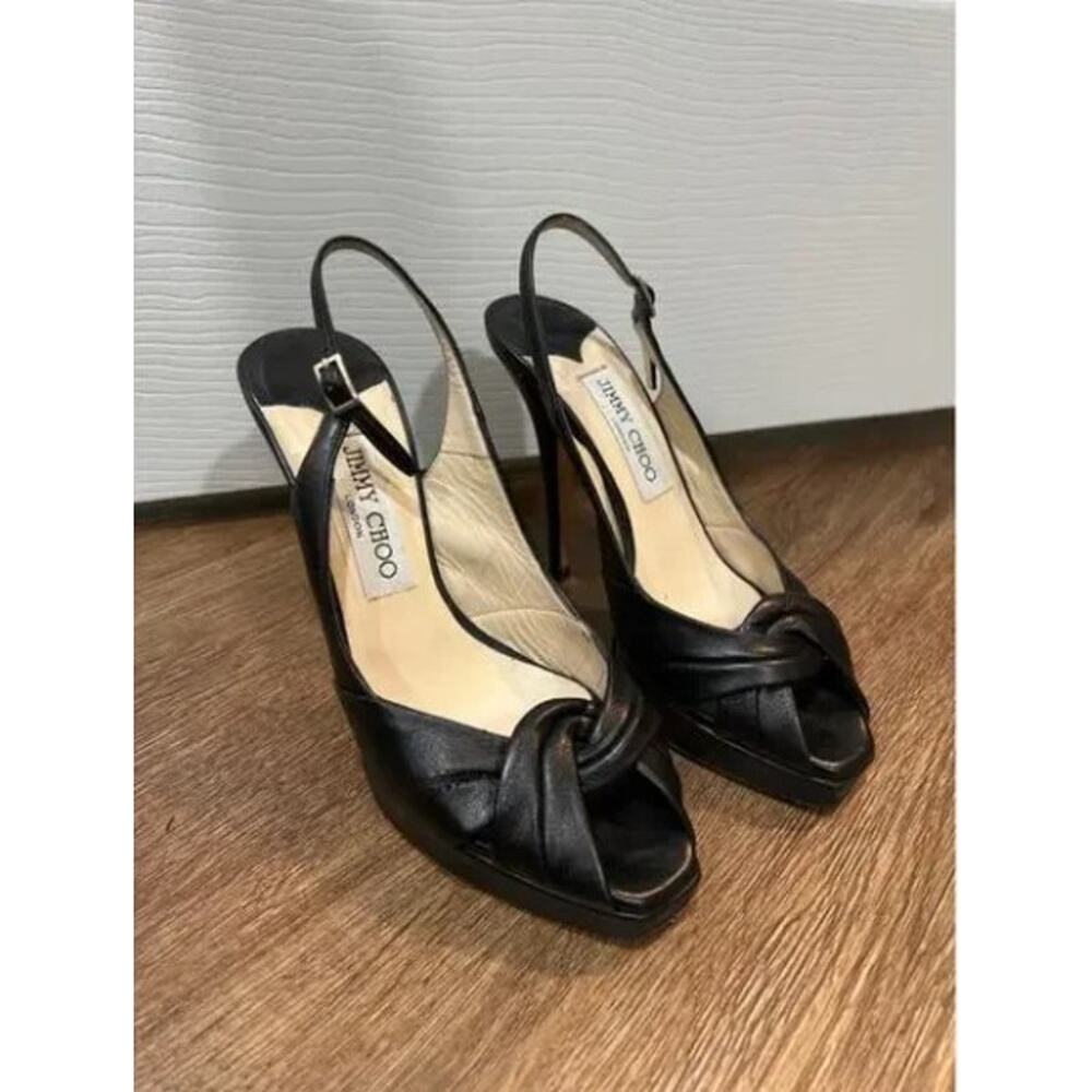 Copied - Black Jimmy Choo Stiletto Pumps